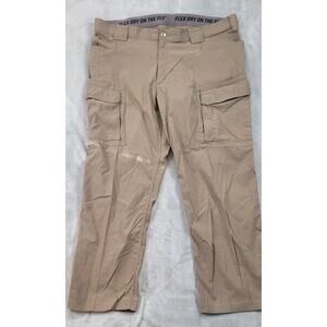 Duluth Flex Dry On The Fly Cargo Pants Men 44x32 Utility Workwear Hiking stretch